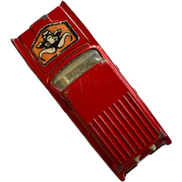 Vintage 1973 Matchbox Mercury Station Wagon, Red with Cobra Decal - Picture 3 of 9